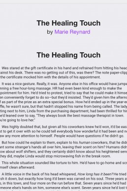 The Healing Touch (Newsletter Trope Battle Short Story) PDF