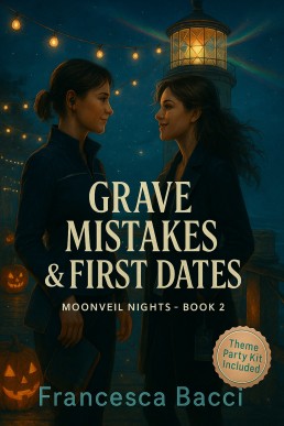 Grave Mistakes and First Dates (Moonveil Nights - A Sapphic Horror Romance Series)