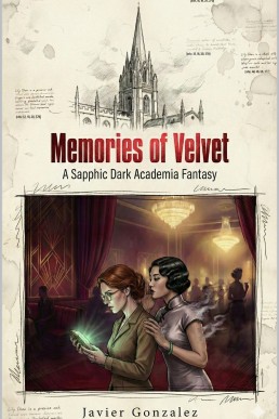 Memories of Velvet: A Sapphic Dark Academia Fanstasy Cover